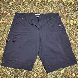 Navy Cargo Shorts